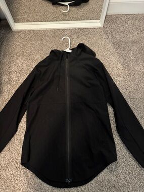 Adidas Black Zip-Up Hooded Jacket